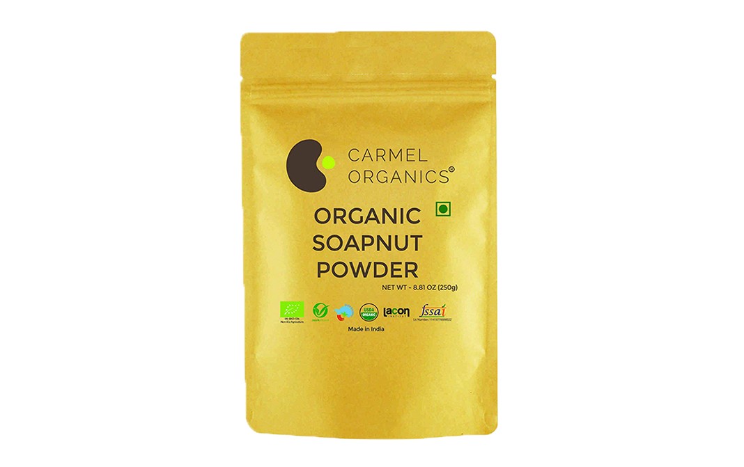 Carmel Organics Soapnut Powder    Pack  250 grams